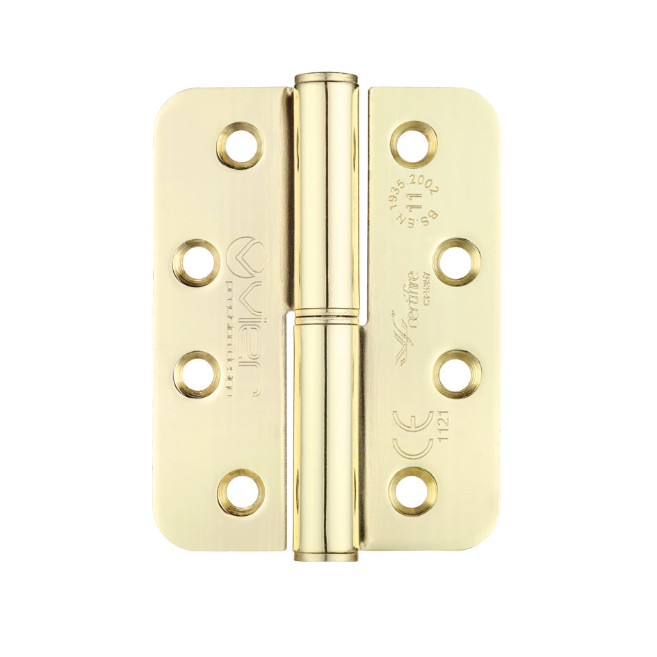 Grade 11 Lift Off Hinge Steel - Radius - 102 x 76 x 3mm