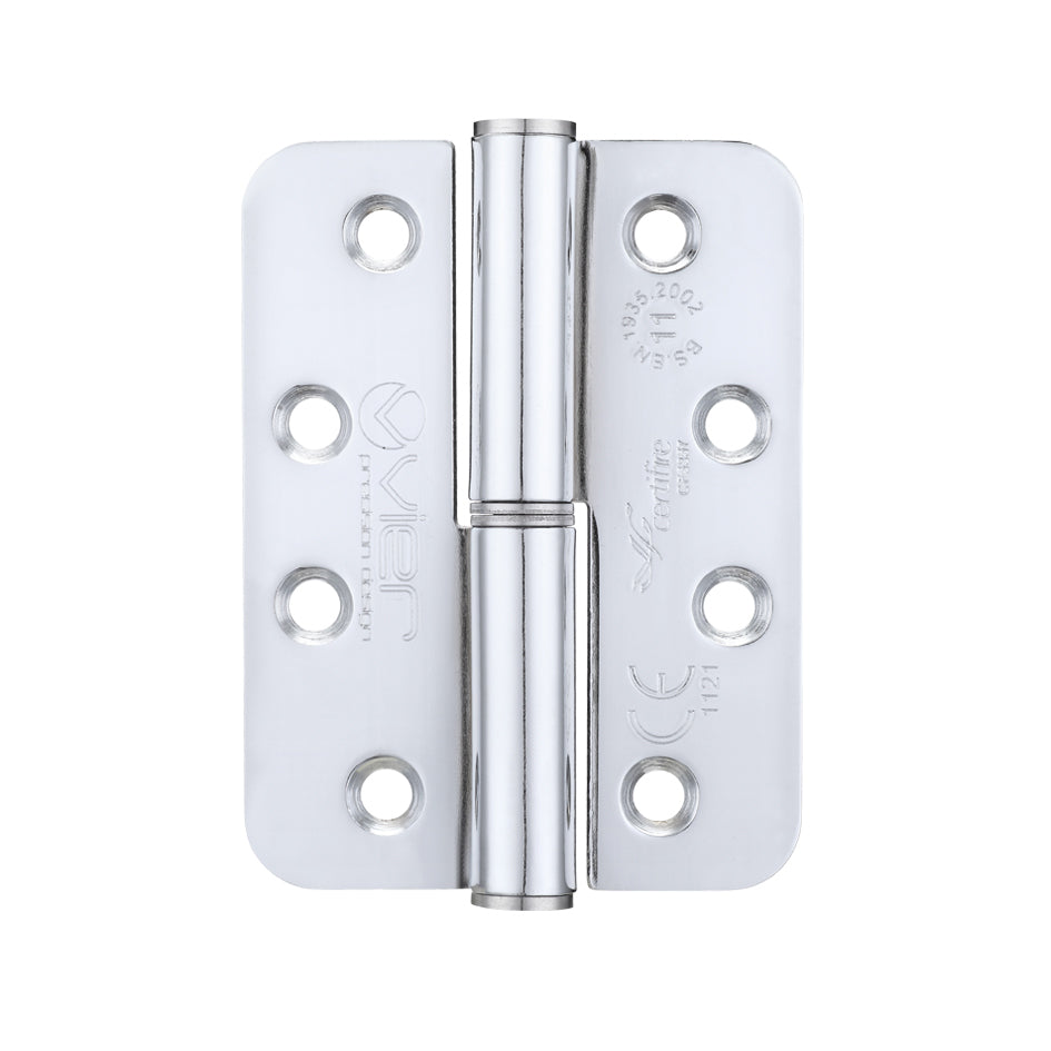 Grade 11 Lift Off Hinge Steel - Radius - 102 x 76 x 3mm
