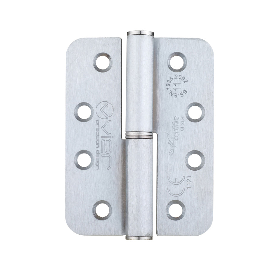 Grade 11 Lift Off Hinge Steel - Radius - 102 x 76 x 3mm