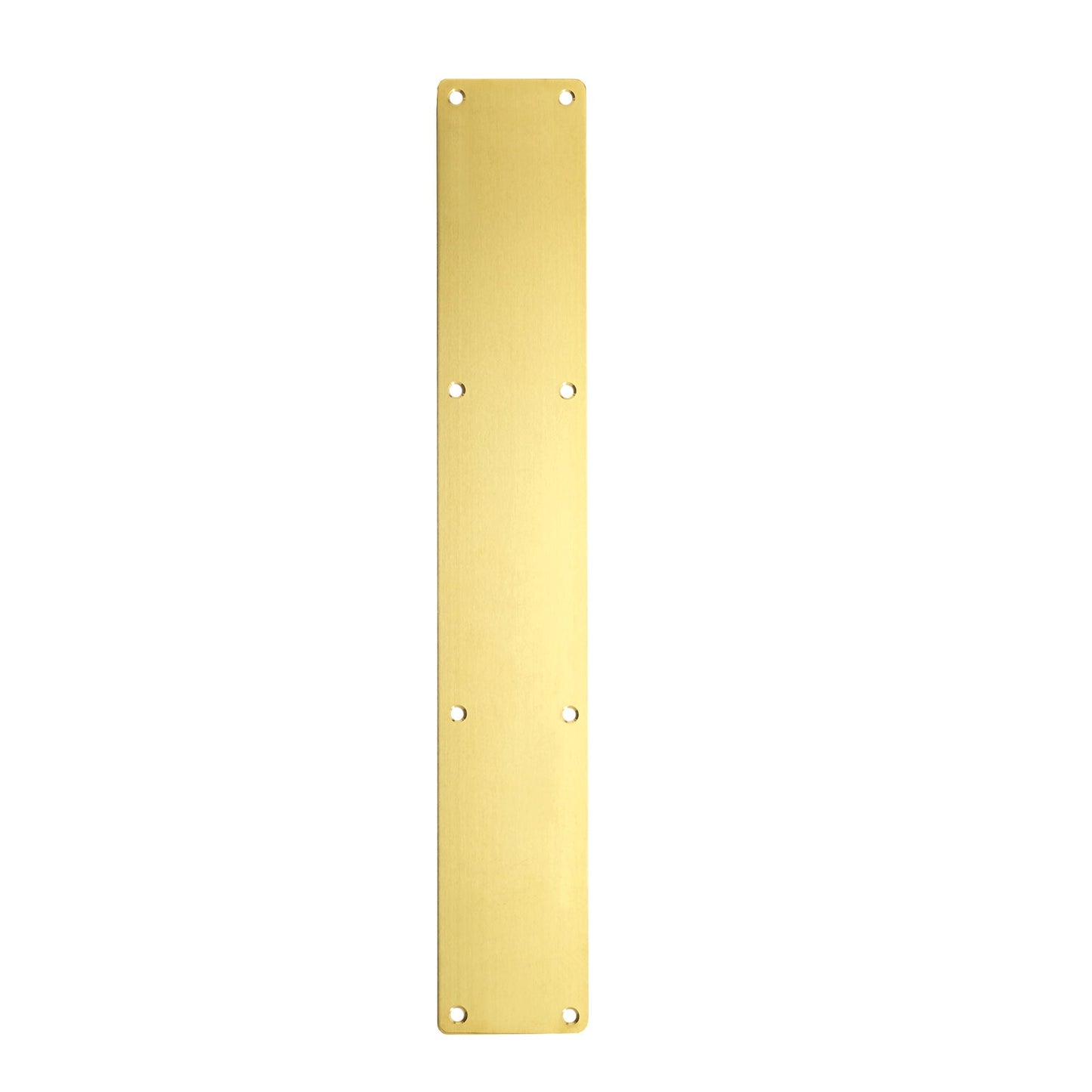 Finger Plate - Blank (Rounded Corner) 75mm x 475mm