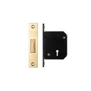 British Standard 5 Lever Deadlock - 67mm c/w Escutcheon - Keyed Alike - Chubb Retro Fit 3G114