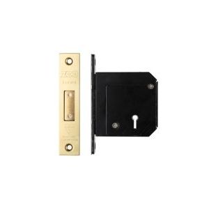 British Standard 5 Lever Deadlock - 80mm c/w Esc - Keyed Alike  - Chubb Retro Fit 3G114