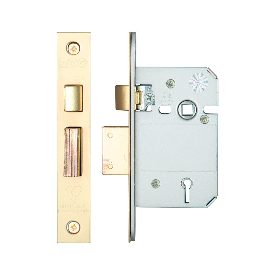 British Standard 5 Lever Sashlock - 64mm - Keyed Alike