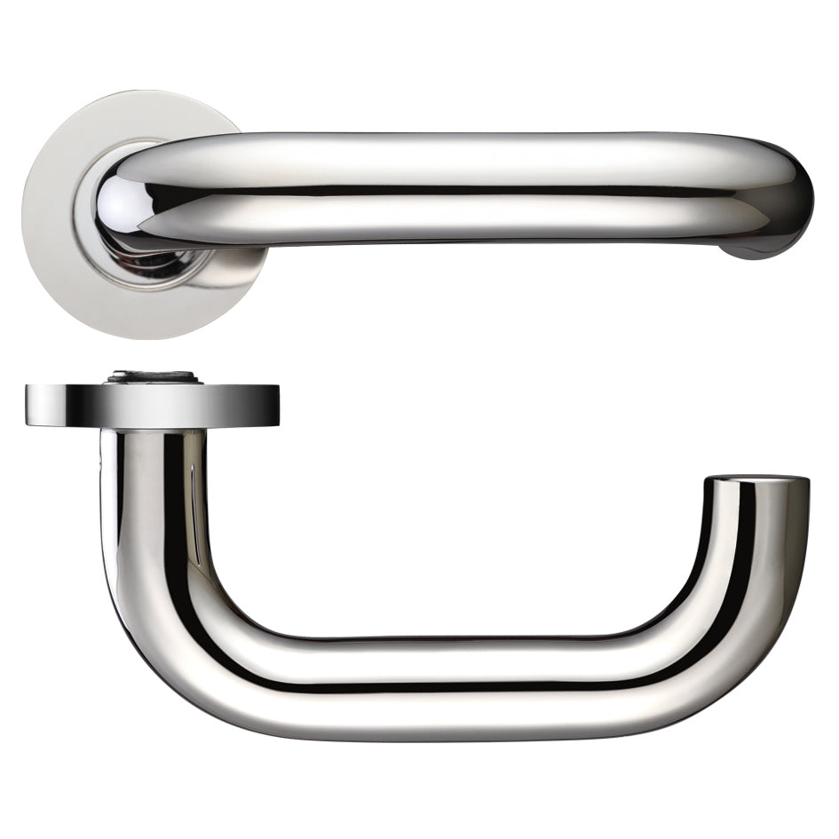 22mm Return to Door Lever on Round Rose