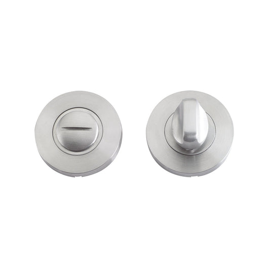 Thumb Turn and Release Complete with Escutcheons & 5mm Spindle - Grade 201