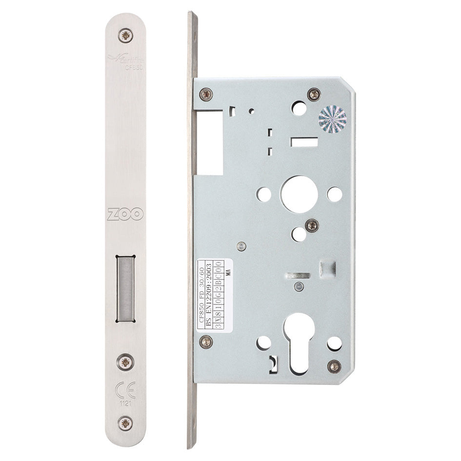 Din Euro Deadlock - Backset 60mm