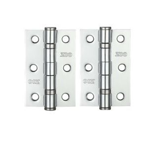 Door Hinge 2 Ball Bearing 3" x 2" x 2mm