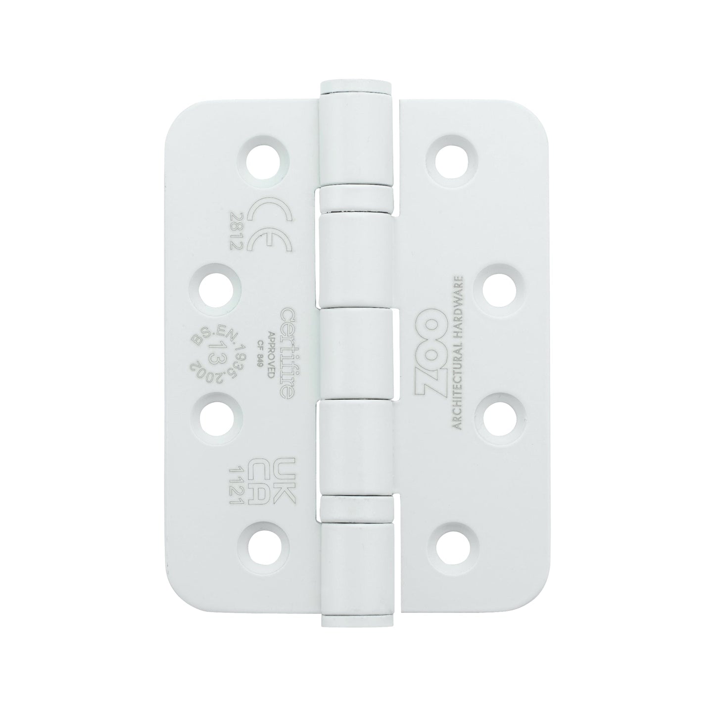 Grade 13 Hinges - Ball Bearing 102mm x 76mm x 3mm Radius Corner