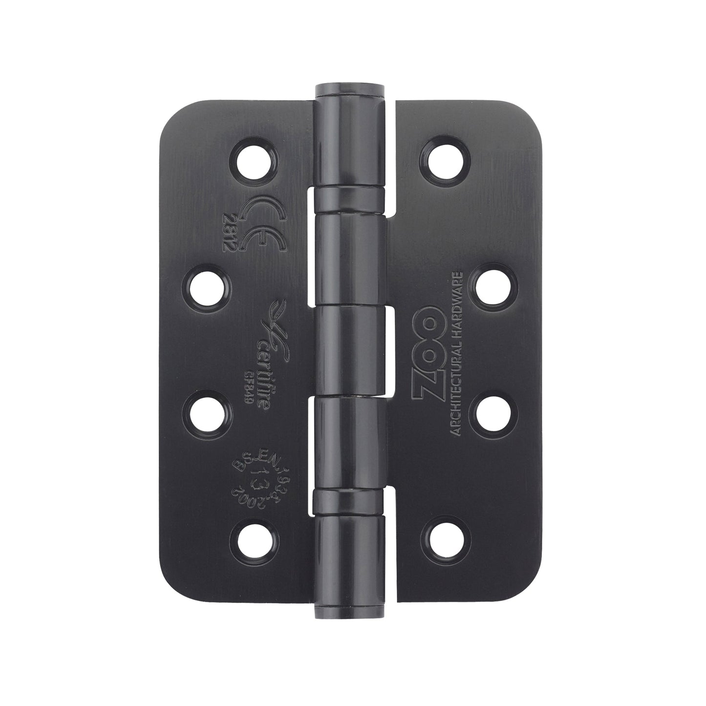 Grade 13 Hinges - Ball Bearing 102mm x 76mm x 3mm Radius Corner