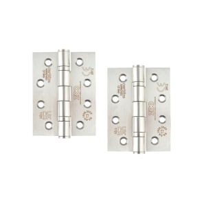 Grade 13 Hinges - Ball Bearing 102mm x 76mm x 3mm Square Corner