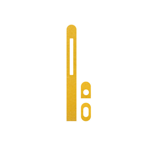 0.8mm Flush Bolt Intumescent Kit t/s ZAS02 (150mm) / ZAS03 (203mm) Series Flush Bolt - 3 Sided Fully Concealed - Graphite