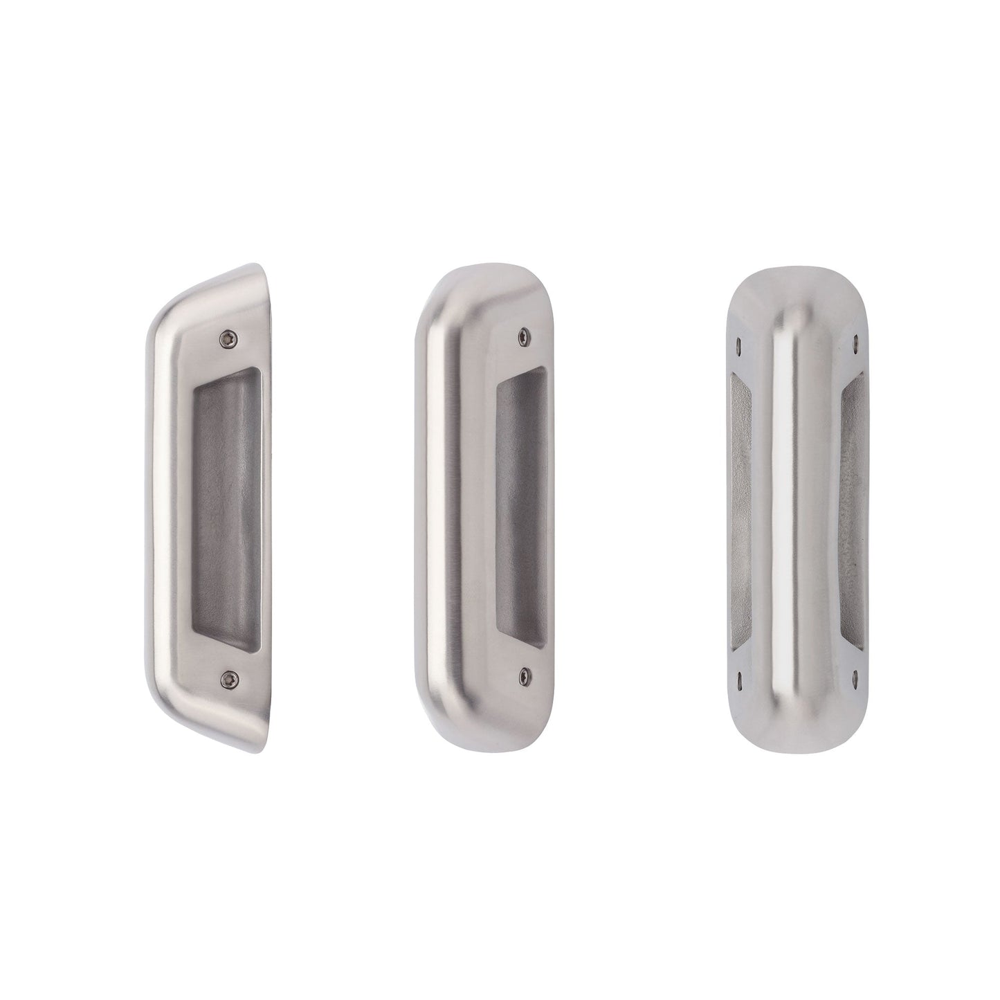 Anti Ligature Pull Handle 100mm CTC (150mm)- Satin St. Steel