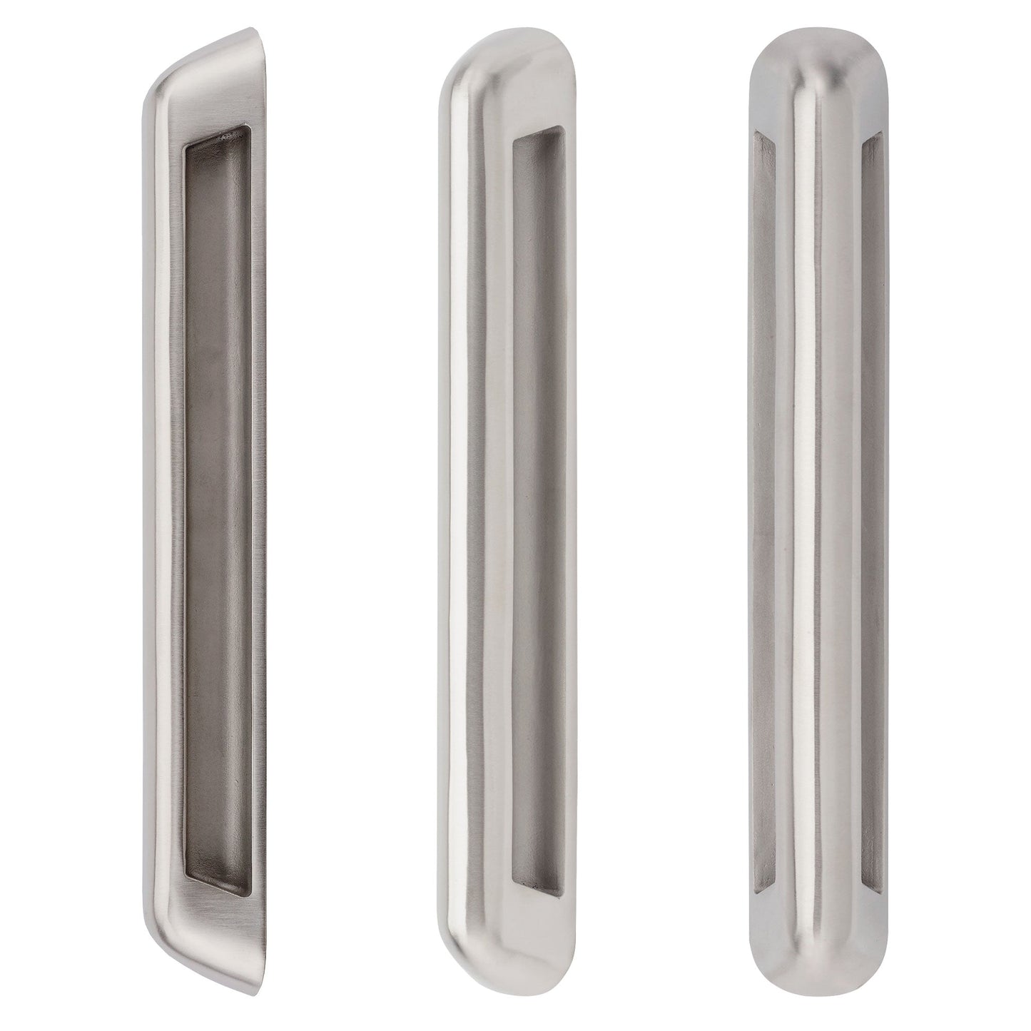 Anti Ligature Pull Handle 250mm CTC (280mm)- Satin St. Steel