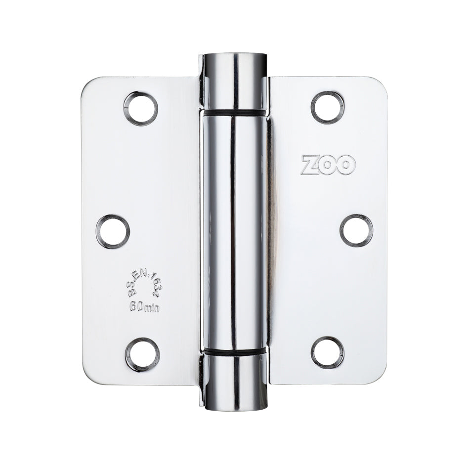 Spring Hinge Plus Slave Pack - Radius - 3.5"x3.5"x2.5 - (Contains 2 Spring and 1 Unsprung Hinge)