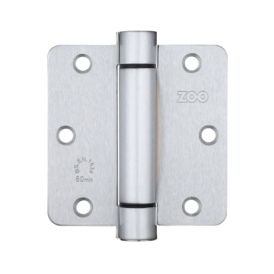 Spring Hinge Plus Slave Pack - Radius - 3.5"x3.5"x2.5 - (Contains 2 Spring and 1 Unsprung Hinge)
