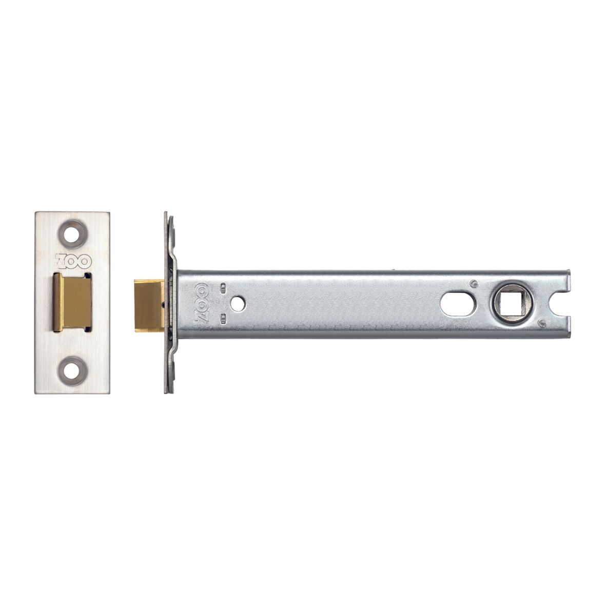 Tubular Latch (Knobs) - Architectural 45* Travel   C/W SSS forend